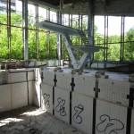 Publiskais peldbaseins. Šo droši vien labi atpazīst tie ļaudis, kas aktīvi spēlē Call of Duty 4. Baseins Černobiļa