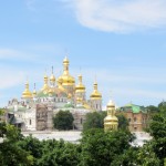 Reku galvenā baznīca(katedrāle?) Pečerska Lavrā. Kijeva