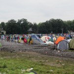 Daudzi beļģi uzreiz tinas mājās. Mīkstie. Pukkelpop festivāls