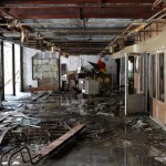 Esam sporta kompleksā.