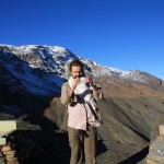 Rekur 2500m augstumā atradām sniegu. Āfrikā sniegs, ārprāts! kalni Maroka