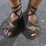 Publicistes Anetes izlaiduma kurpes. Anete Konste