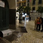 Malagas galvenais bomzis(skatīt kreisā stūra apakšā), viņam ir pašam sava kaste!