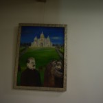 Staļins ar mērkaķīšiem un kaut ko Tadžmahalveidīgu. Wtf?