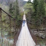 Iekaramais tilts pāri kanjonam, un man atkal vispār nav bail!