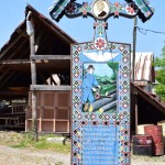 Zāģētājs britu policista cepurē!