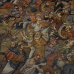 Atgriežoties pie kaujas ainām - paskaties, kas cīnās pašā vidū! Ivars Godmanis ar kuplu, baltu bārdu!