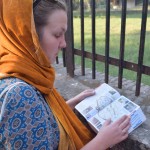 Retā reize, kur arī Karinčikam ir inčīgi, arī viņa pēta ceļvedi un štuko, kas jāskatās. Parasti tā ir tikai un vienīgi mana loma. Mūsu ģimenē es esmu tas, kurš nūģis, hehe.