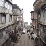 Citreiz tā migla forša, izskatās kā no filmēšanas laukuma - aiz šiem dažiem ēku maketiem vienkārši vairāk nekā nav. Tur pasaule beidzas!