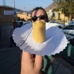 Atkal nopirku kārtējo kulfi. Šur tur Indijā novērojama kārtīga otrreizējā pārstrāde, re kaut kādas neizmantotas dokumentu lapas apgrieztas un sapresētas par šķīvīti jeb saldējuma nenotecēšanas sargu. Šoreiz gan mans kulfi, šķiet, bija par daudz nostāvējis saulē, un apakšpusē garšoja vienkārši pēc skāba piena. Mājās es noteikti tādu būtu apēdis, sak', par visu taču samaksāts, bet šeit tomēr svešas baktērijas, bišķiņ tomēr bail, tāpēc apmēram pusi nācās izmest ārā. Aīīīī...